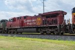 CP 8151 trails on a northbound coal train 